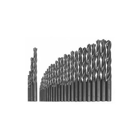 Holex Jobber drill set HSS No. 114000 as refill set, uncoated, Type: 1-13KB 115020 1-13KB